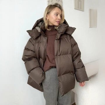 Marzia - Stilvolle und warme Oversized-Jacke