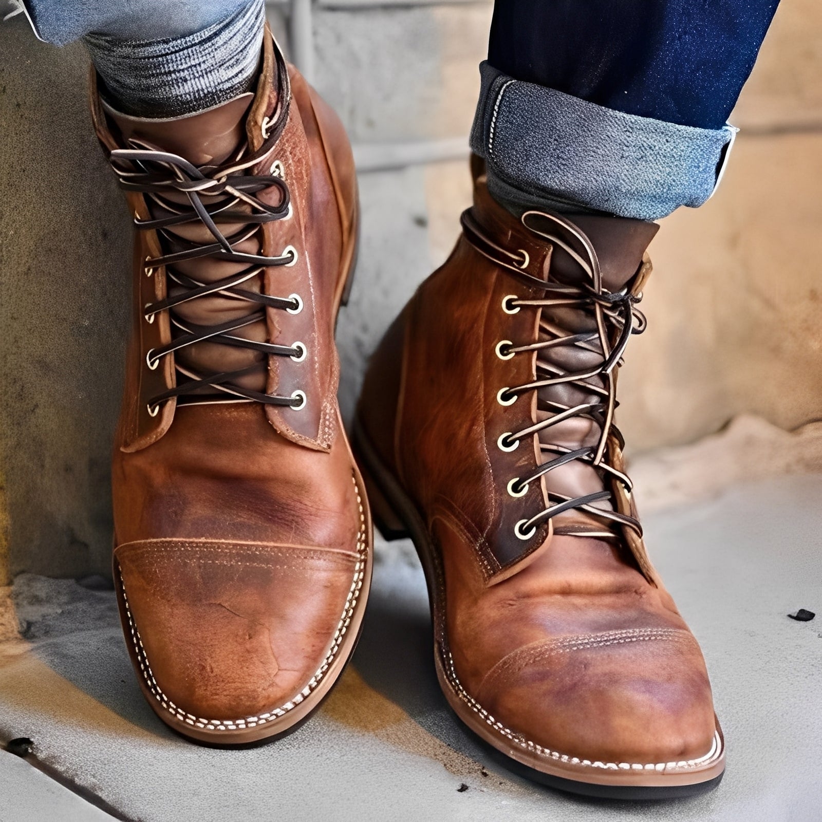 Garrick - Widerstandsfähige Retro-Stiefel für Herren