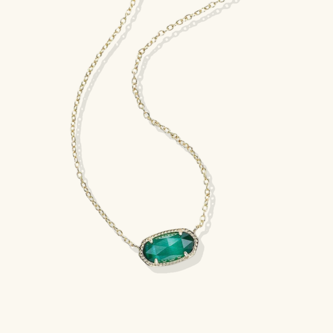 Viya – Elegante Geburtsstein-Halskette