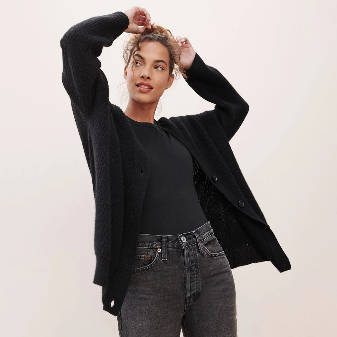 Leah - Oversized Cardigan für Damen