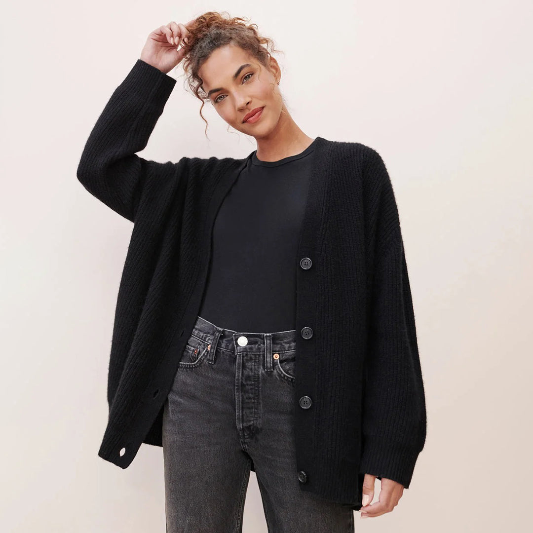 Leah - Oversized Cardigan für Damen
