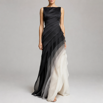Celeste - Elegantes mehrlagiges Abendkleid für Damen