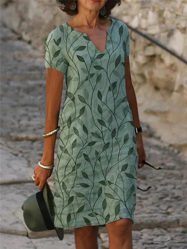 Selena - Chic und Leichtes Midi-Kleid