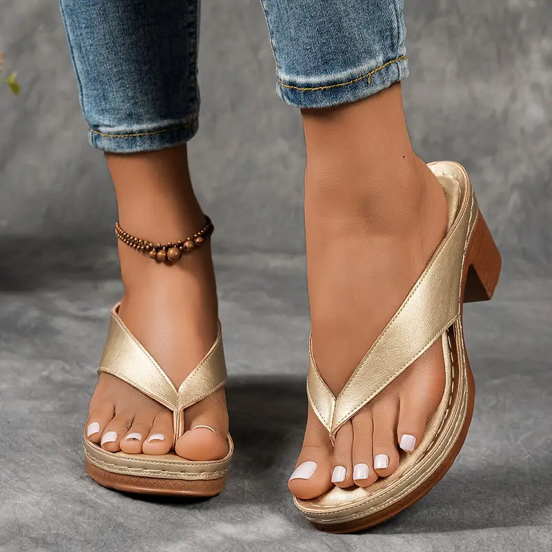 Marilyn - Stilvolle Damen Sandalen mit Absatz