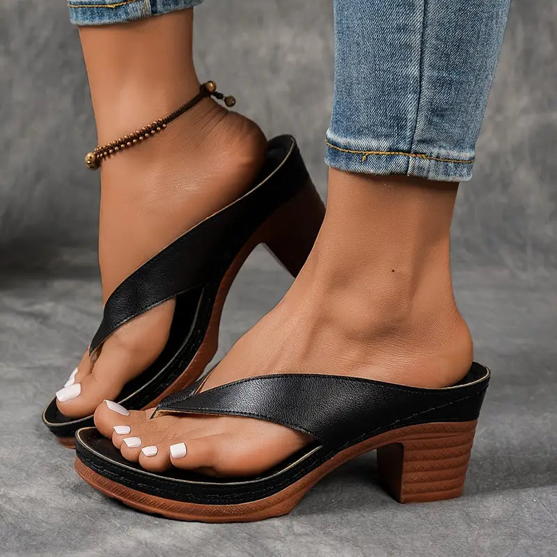 Marilyn - Stilvolle Damen Sandalen mit Absatz