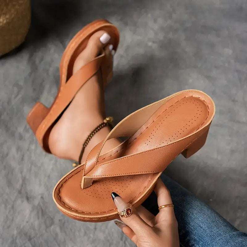 Marilyn - Stilvolle Damen Sandalen mit Absatz
