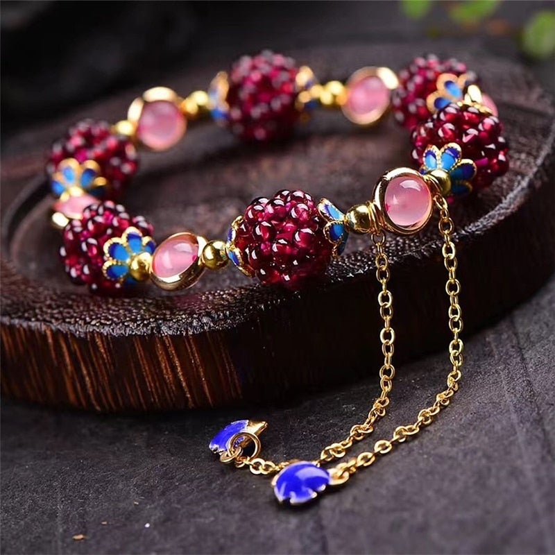 Ciara – Armband mit Natursteinen