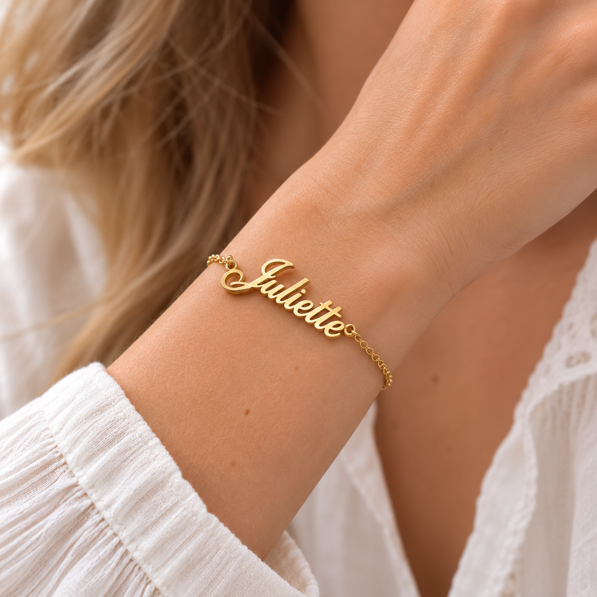 Individuelles Goldarmband - Armband mit deinem Namen