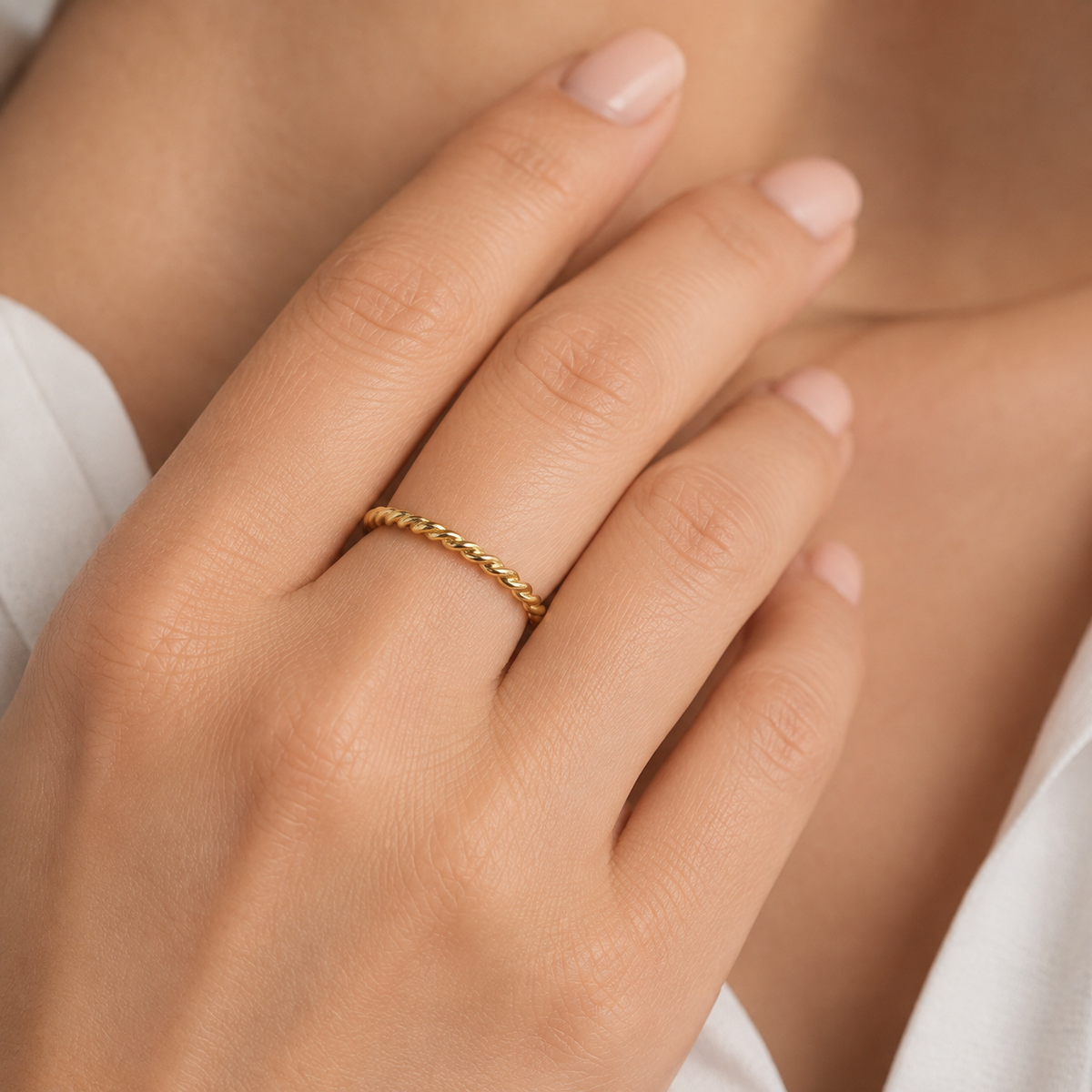 Manon – Flecht-Ring zum Stapeln
