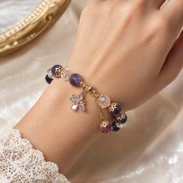 Aura – Heilsames Amethystarmband