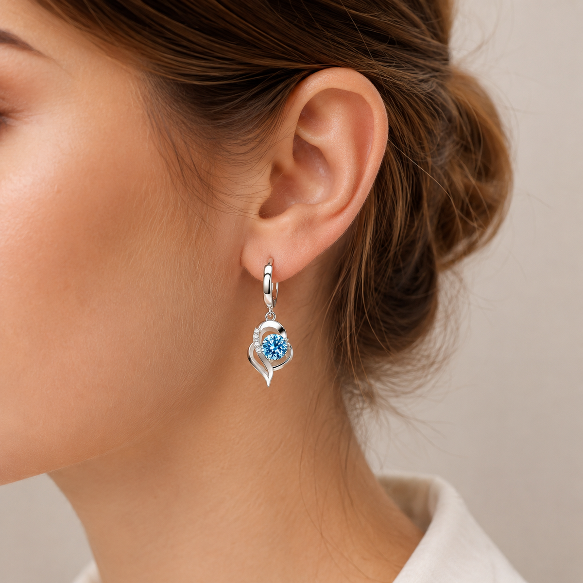 Noelle – Ohrringe aus 925er Silber mit Zirkonia