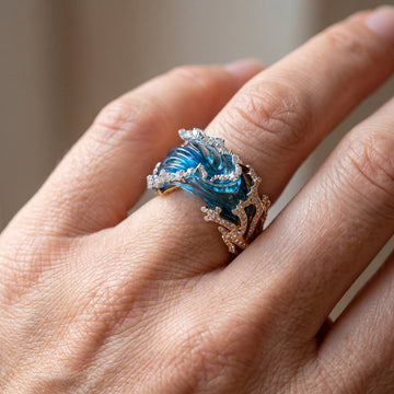 Mireya – Ring mit dem beständigen Flüstern des Meeres