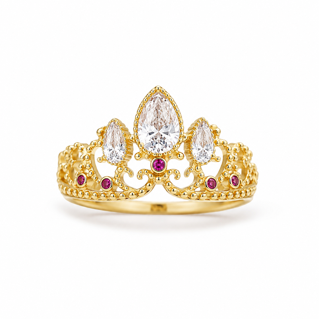 Rapunzel Krone Ring - Der goldene Ring von Rapunzel