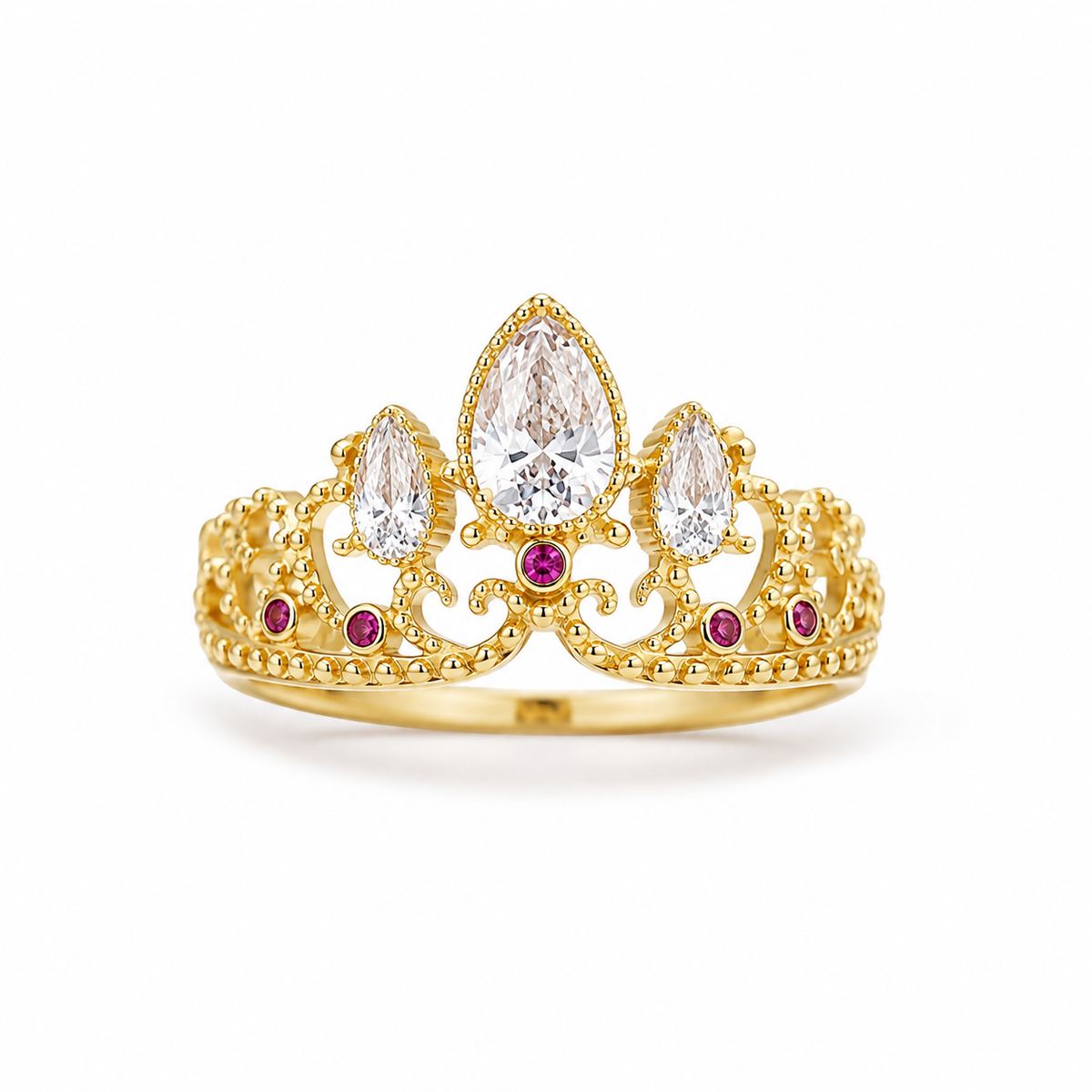 Rapunzel Krone Ring - Der goldene Ring von Rapunzel