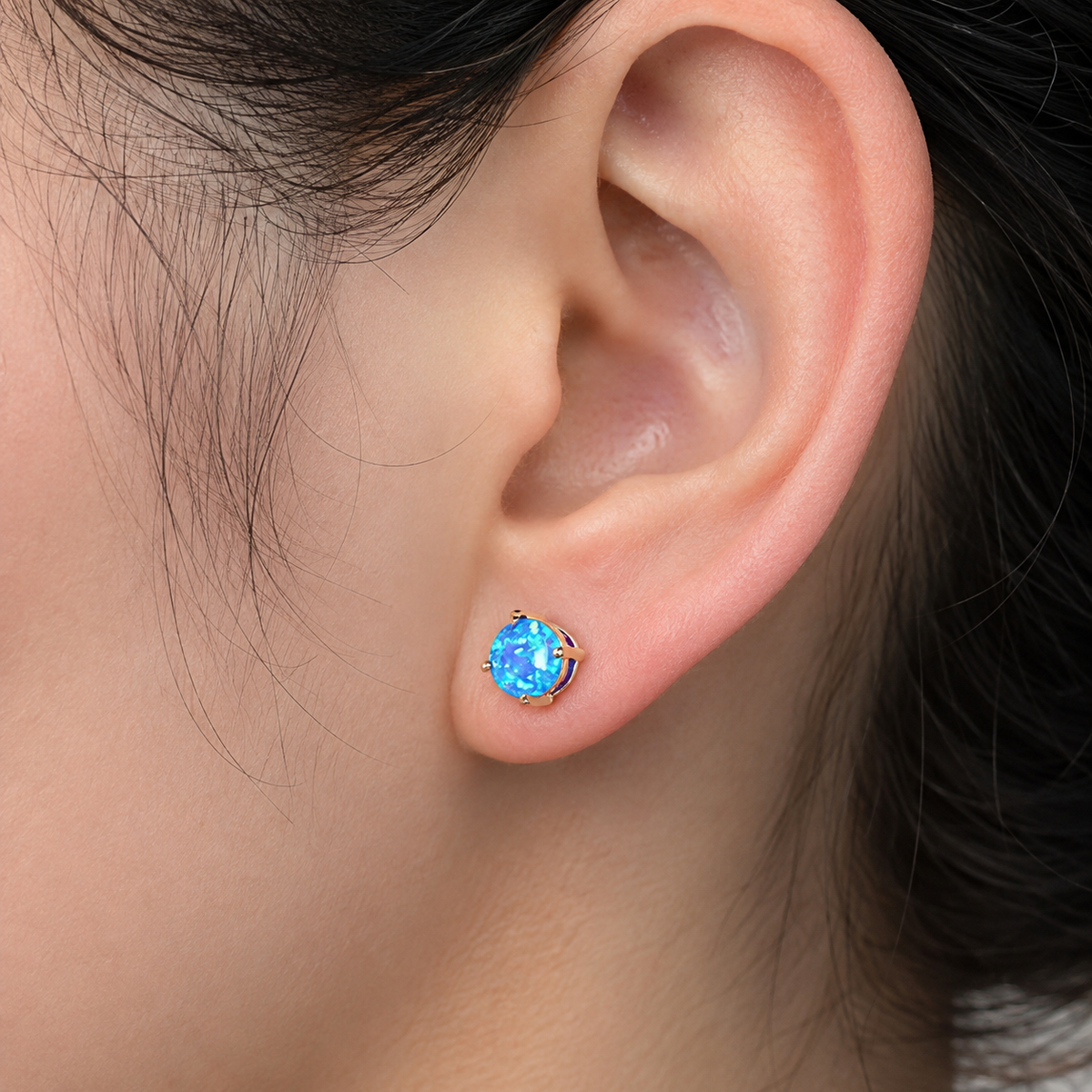 Camille – Elegante Ohrstecker mit Opal