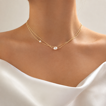 Serenity Shine – Halskette mit Perlen