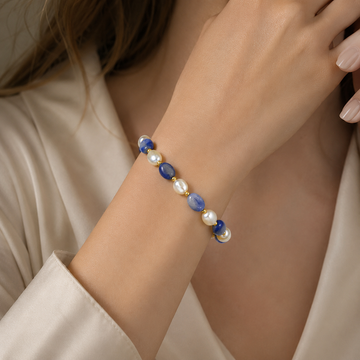 Kira – Elegantes Armband aus Meeresperlen