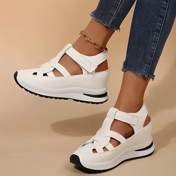 Zuzanna - Lässige Keilplattform-Sandalen