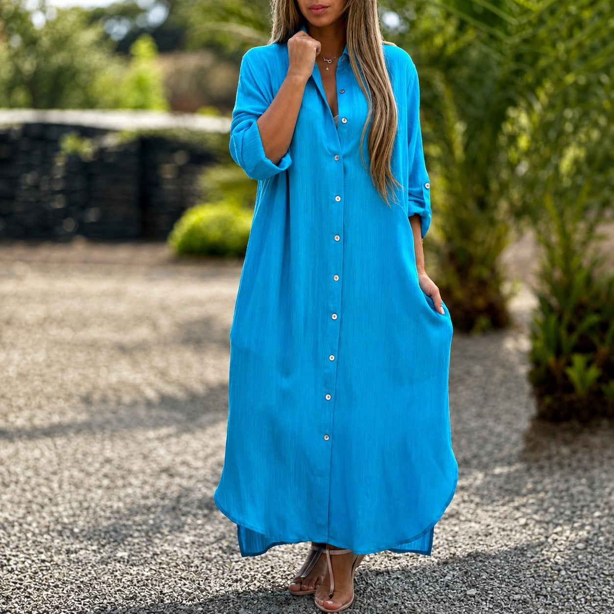 Sharon - Gemütliches Weites Kleid
