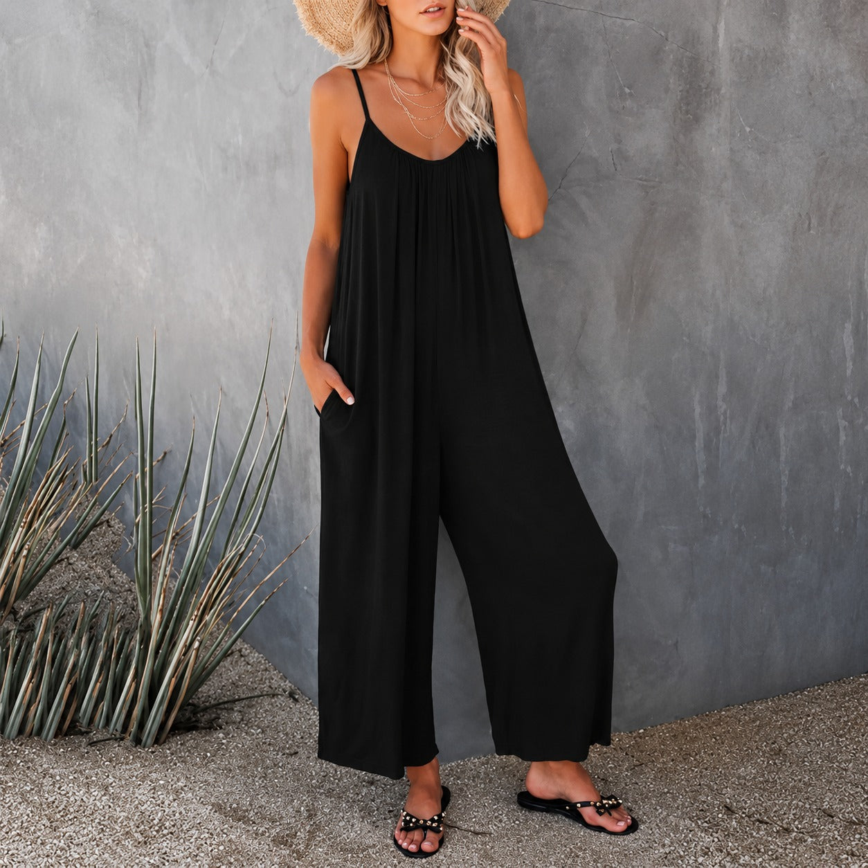 Mahdi - Bequemer Jumpsuit mit Taschen