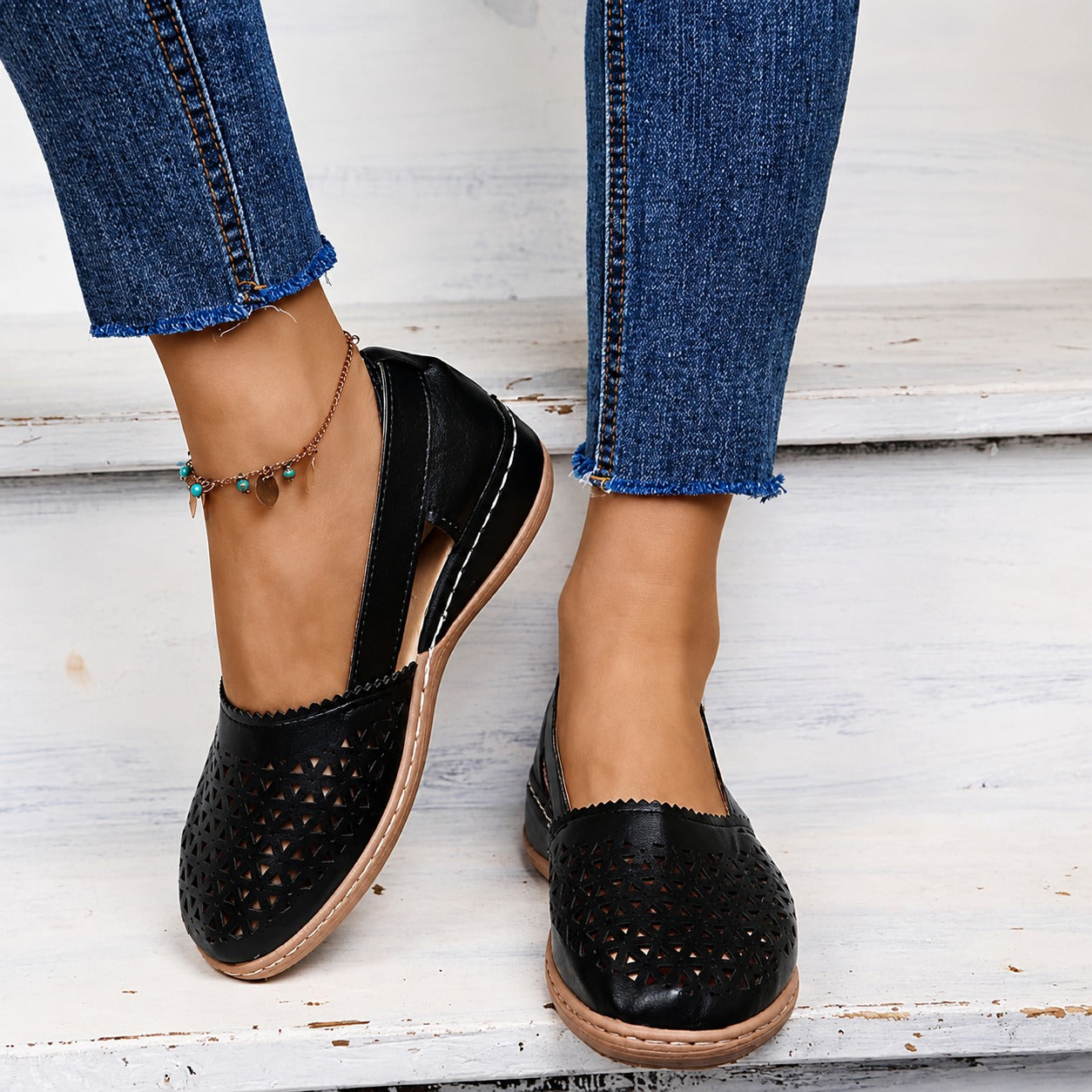 Tegan - Modische Sandalen mit Muster