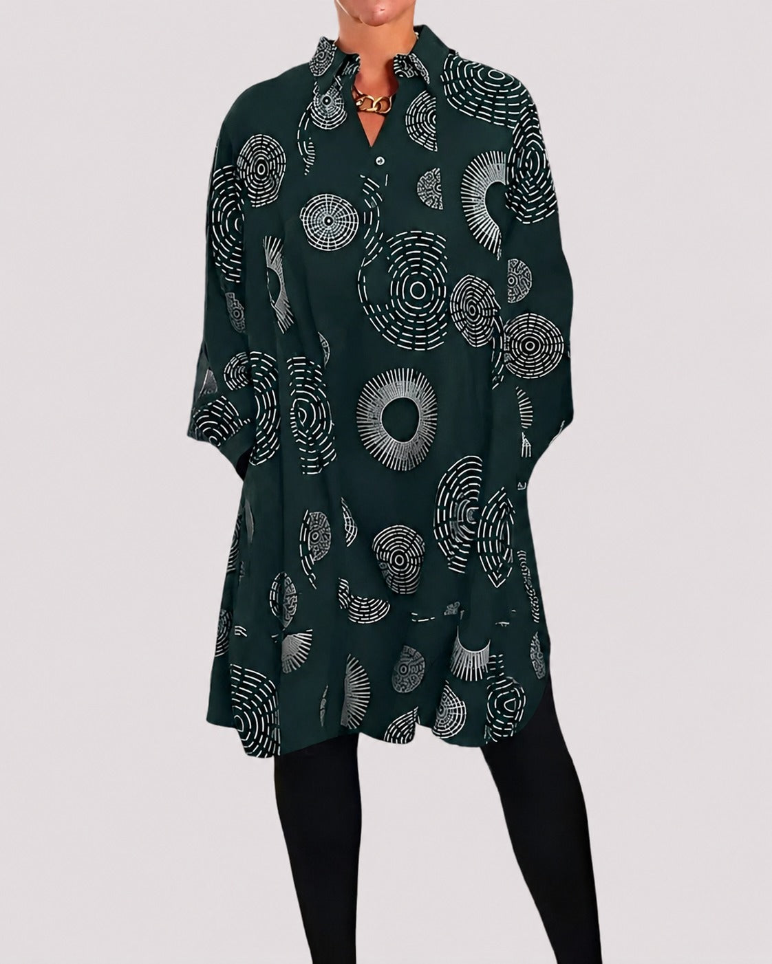 Lacie - Lässiges Kleid mit Kragen