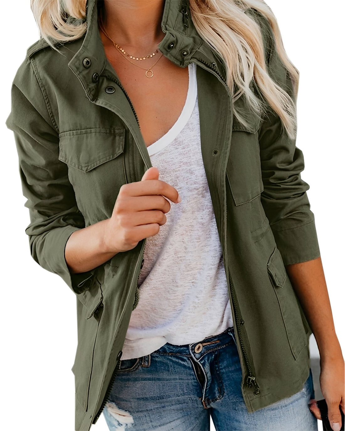 Elodie - Schicke Jacke mit Taschen