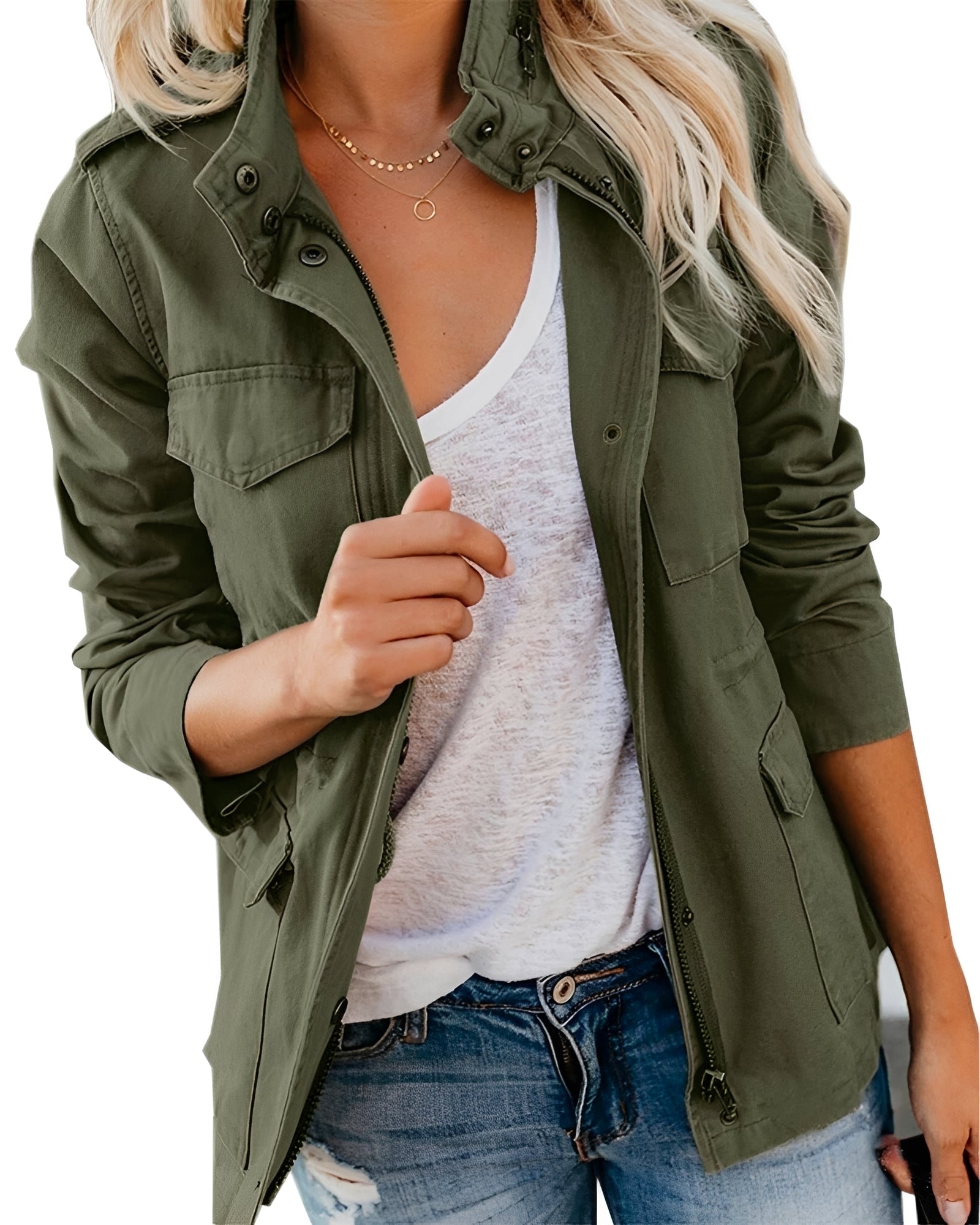 Elodie - Schicke Jacke mit Taschen