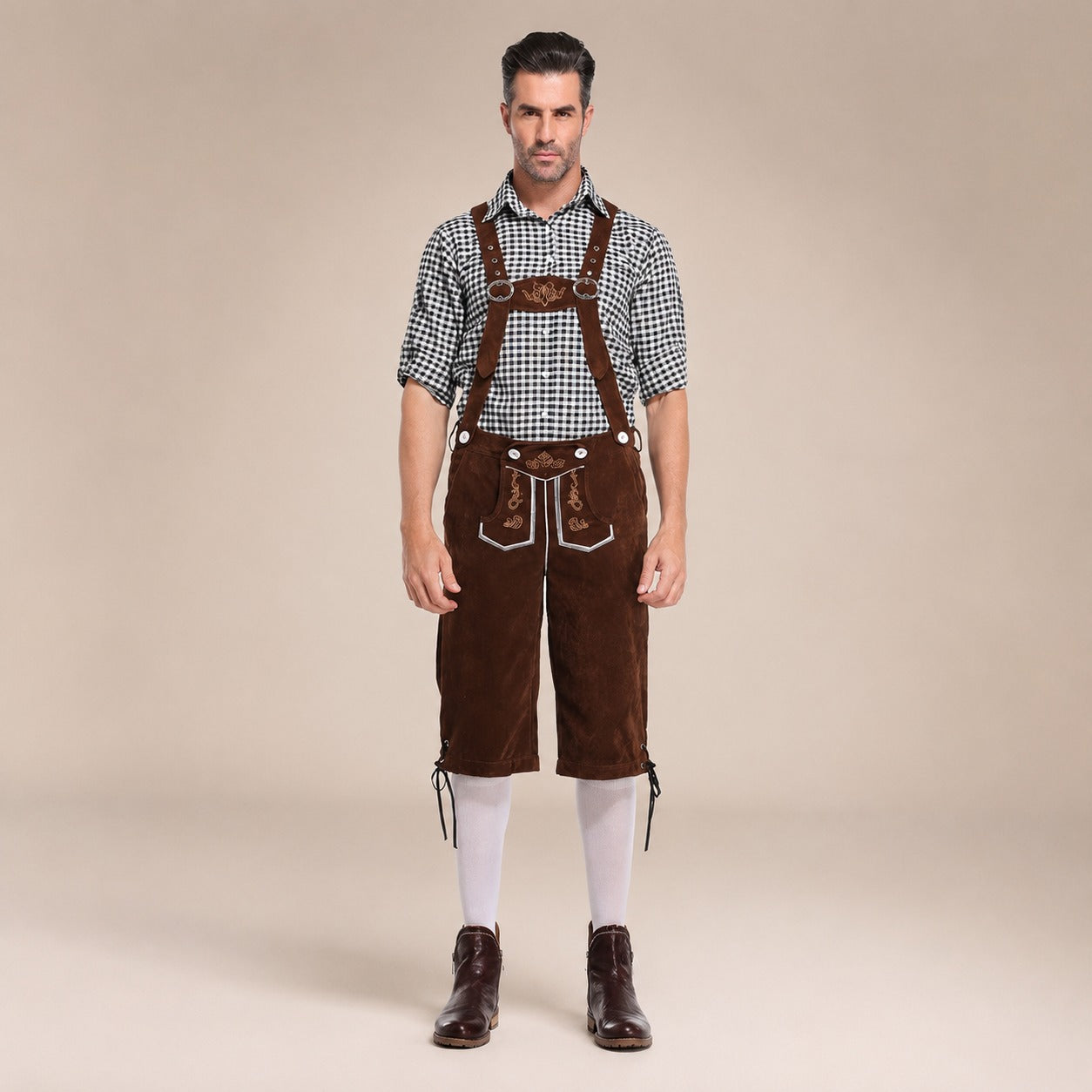 Thomas - Retro-Oktoberfest-Hosenträger-Set