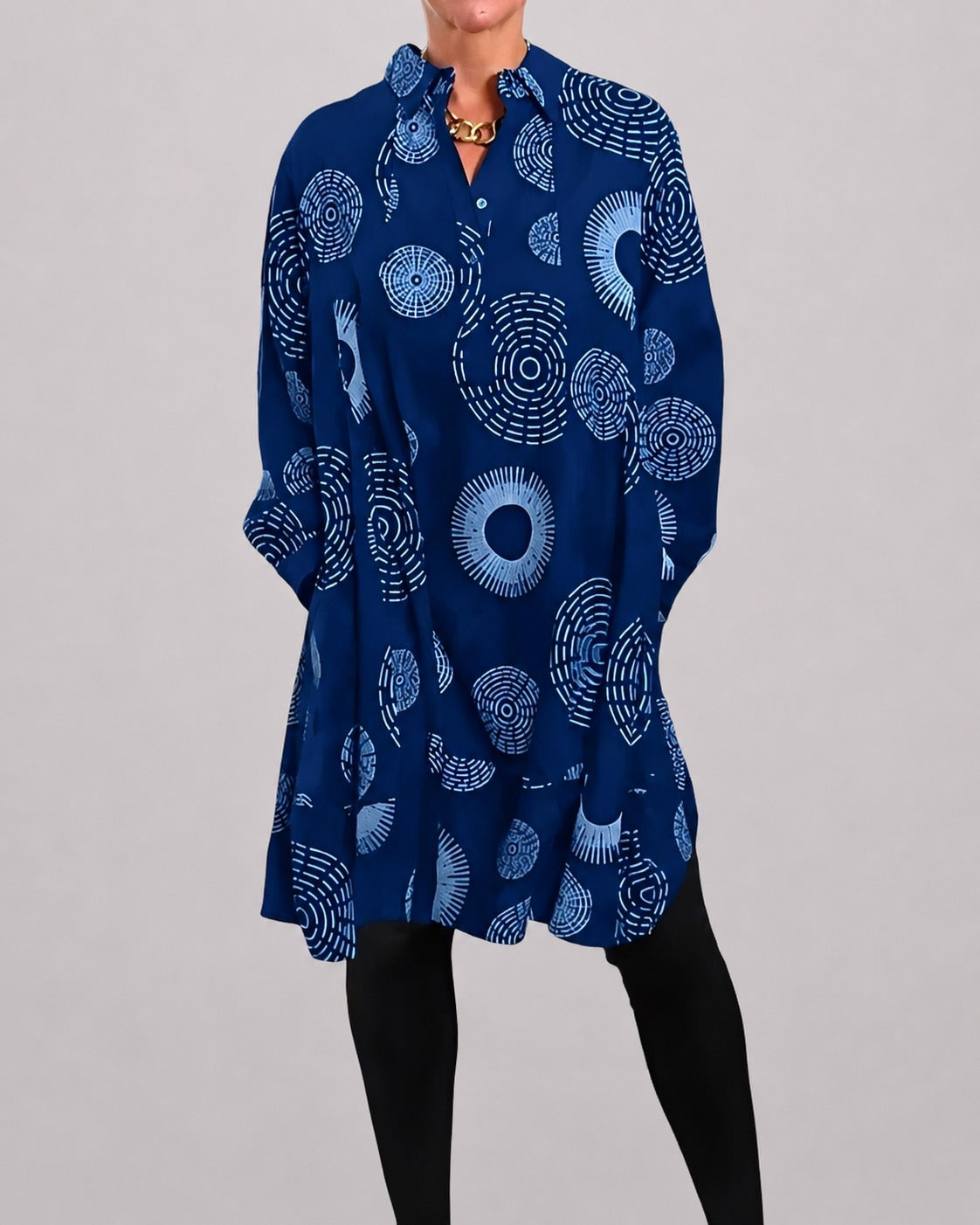 Lacie - Lässiges Kleid mit Kragen