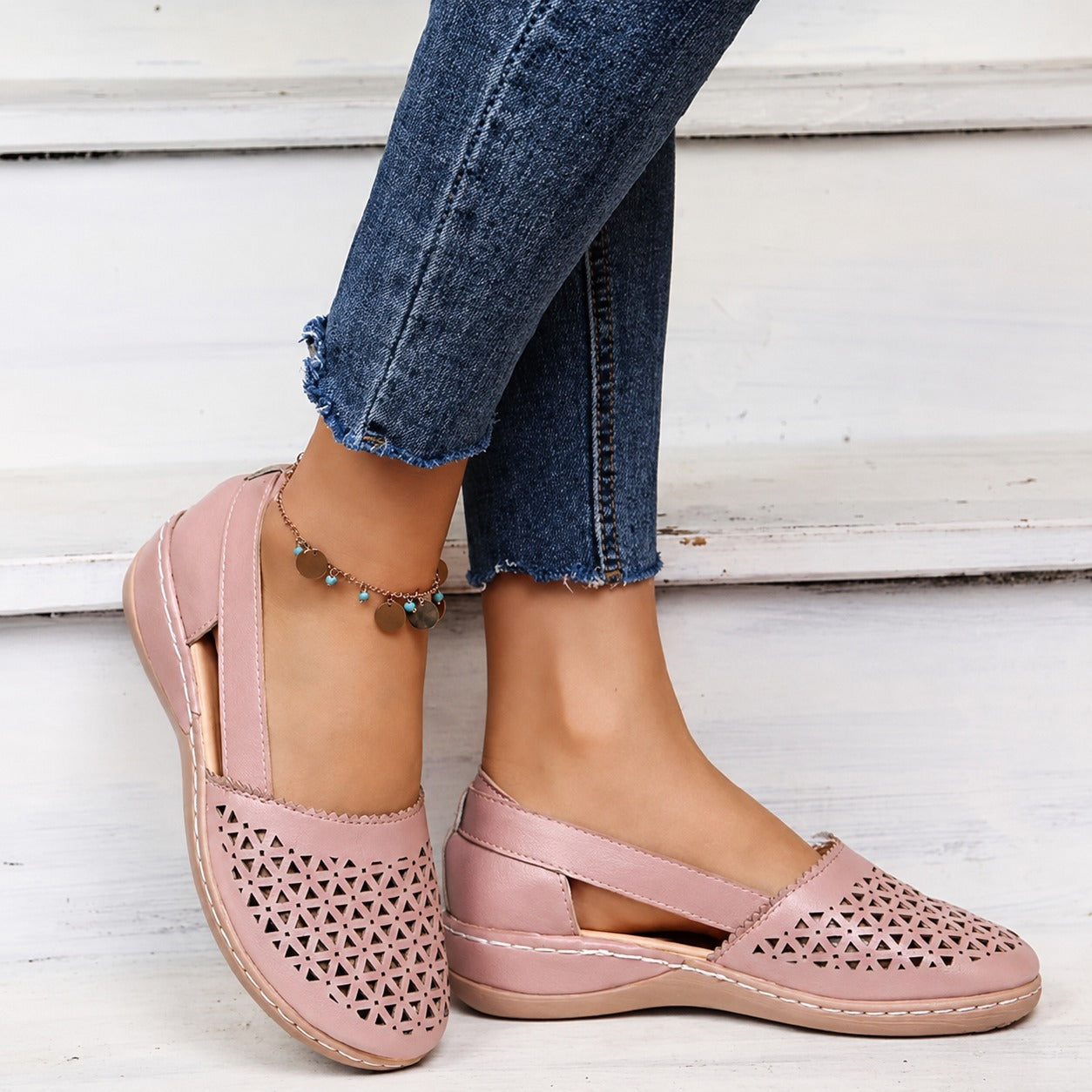 Tegan - Modische Sandalen mit Muster