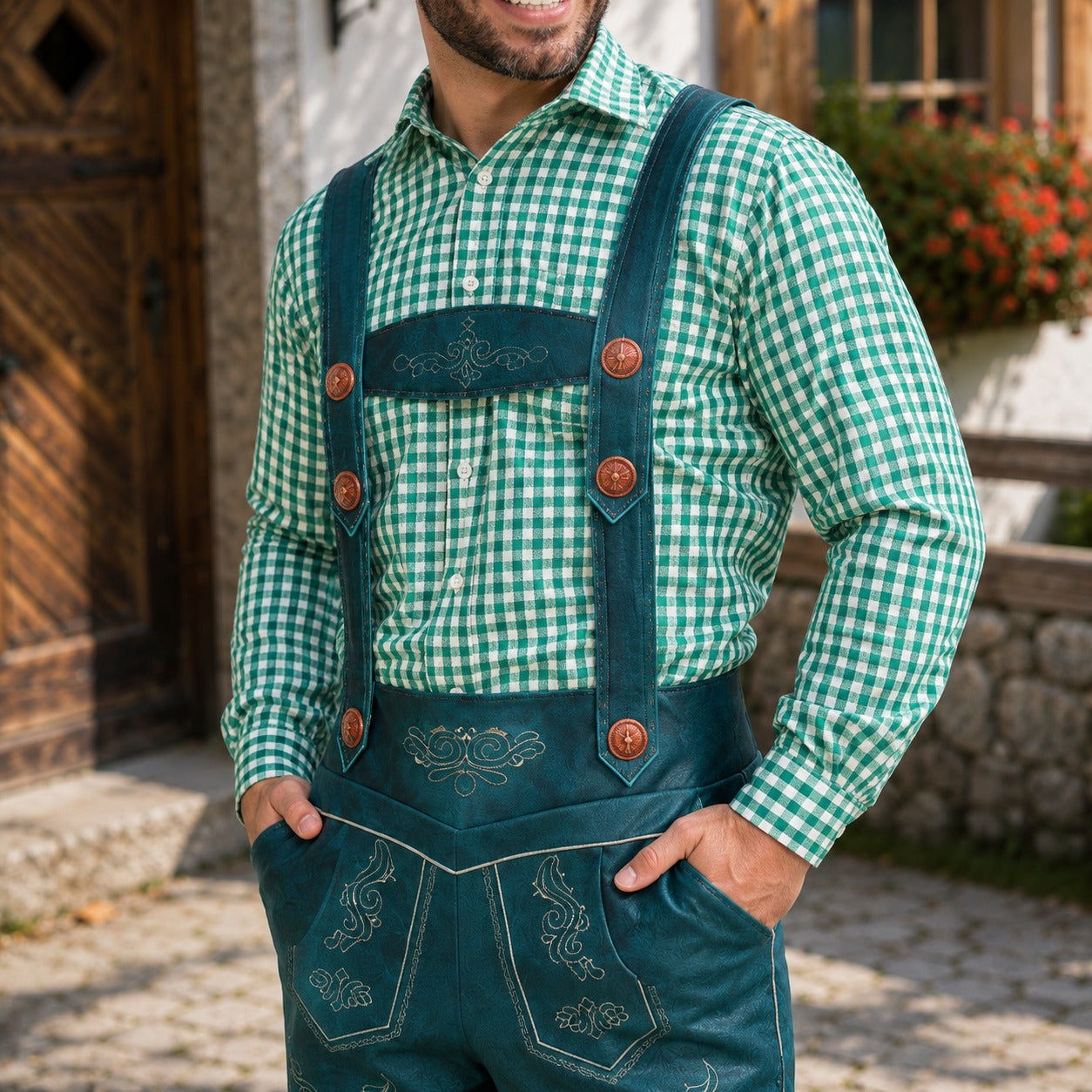 Ronald - Retro-schicke Oktoberfest-Bundhosen