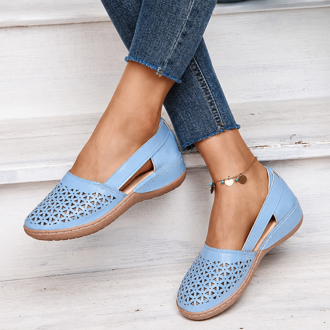 Tegan - Modische Sandalen mit Muster