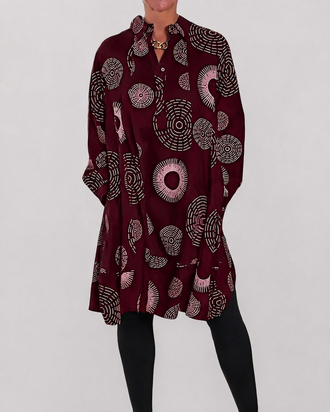 Lacie - Lässiges Kleid mit Kragen