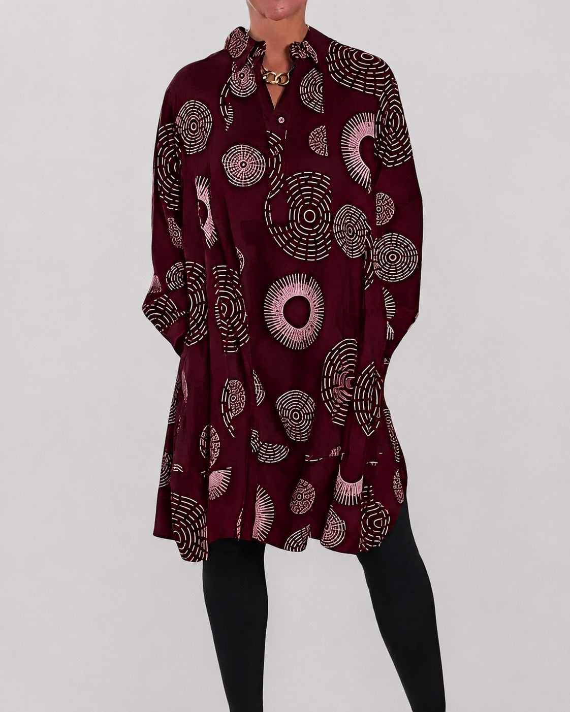 Lacie - Lässiges Kleid mit Kragen