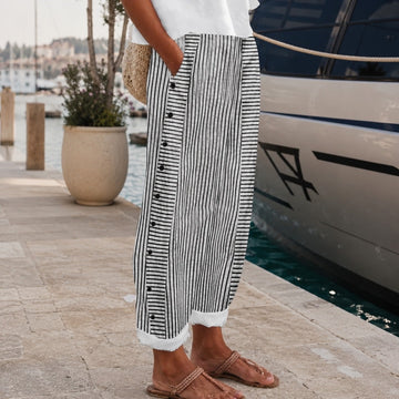 Rachael - Weit geschnittene Hose mit Seitentaschen