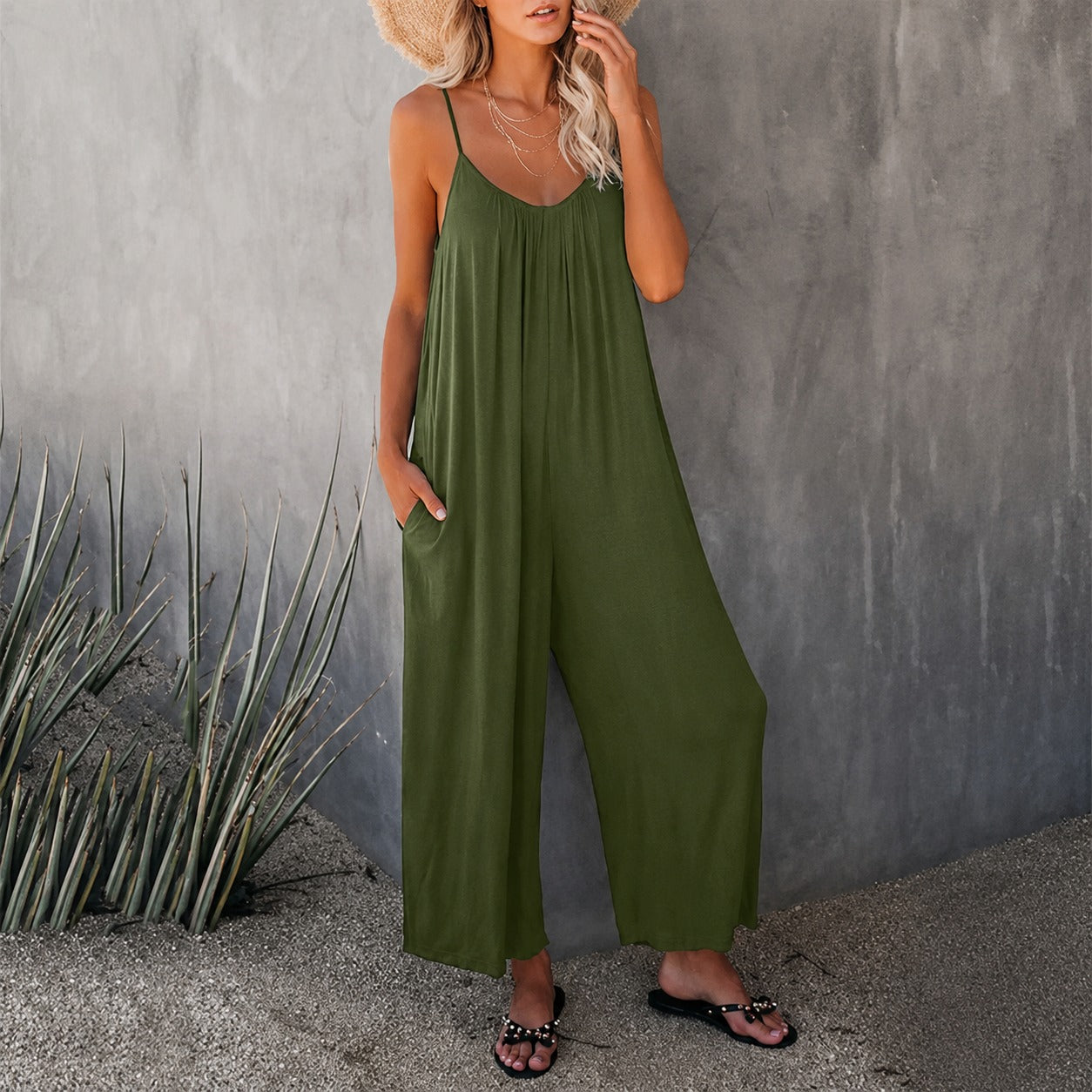 Mahdi - Bequemer Jumpsuit mit Taschen