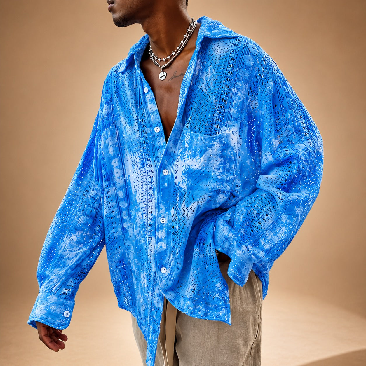 Jovan - Lockeres Hollow-Shirt