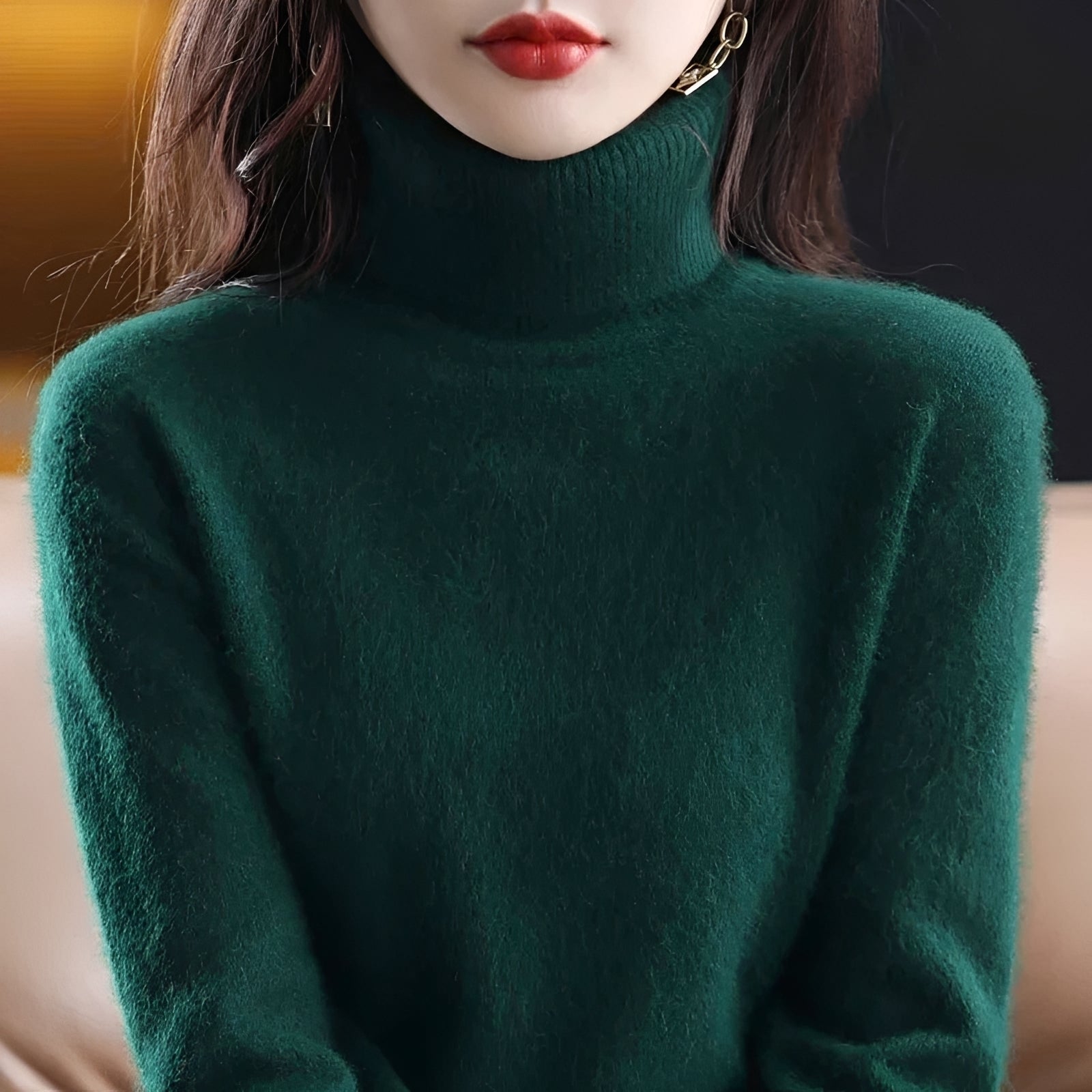 Letizia - Schicker Rollkragenpullover