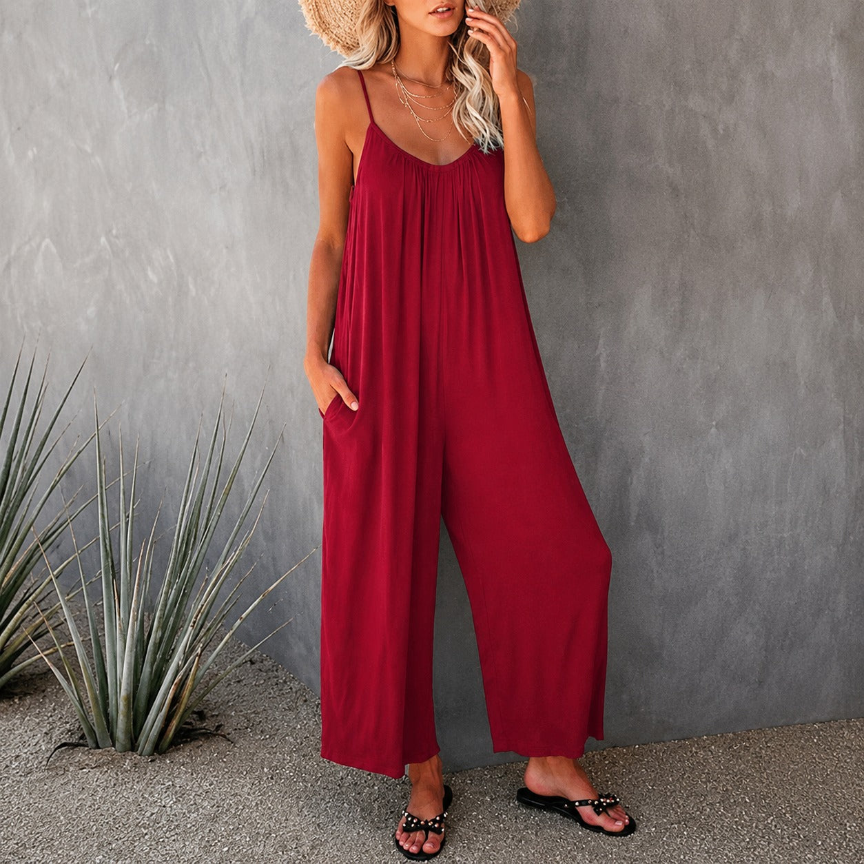 Mahdi - Bequemer Jumpsuit mit Taschen
