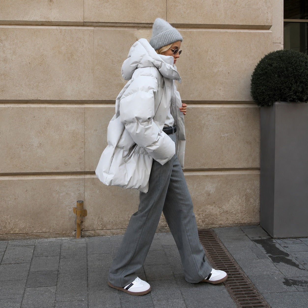 Natalia - Warme Kapuzenjacke