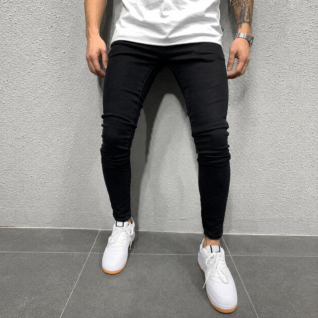 Keelan - Trendige Slim Fit Röhrenjeans