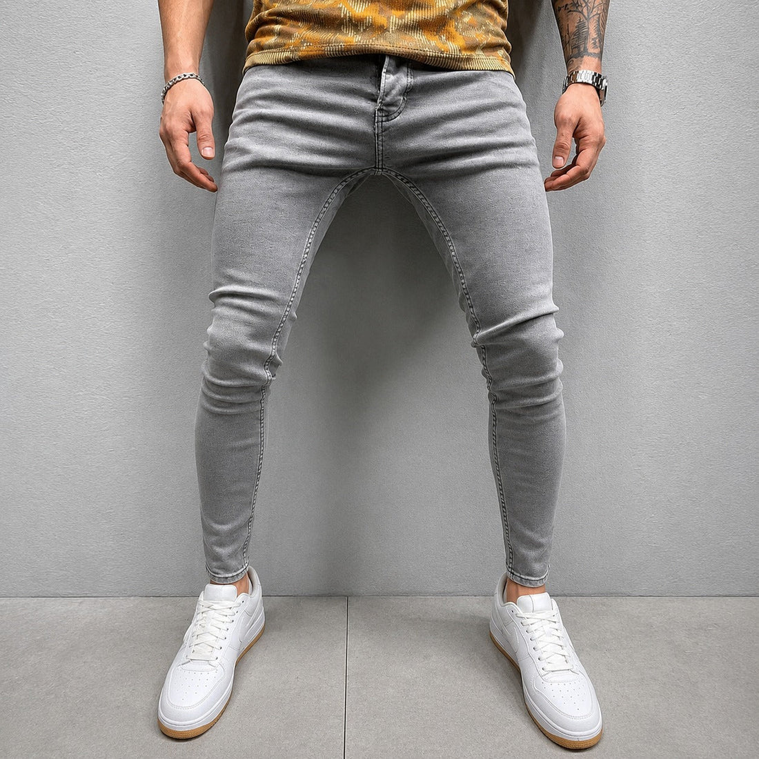 Keelan - Trendige Slim Fit Röhrenjeans