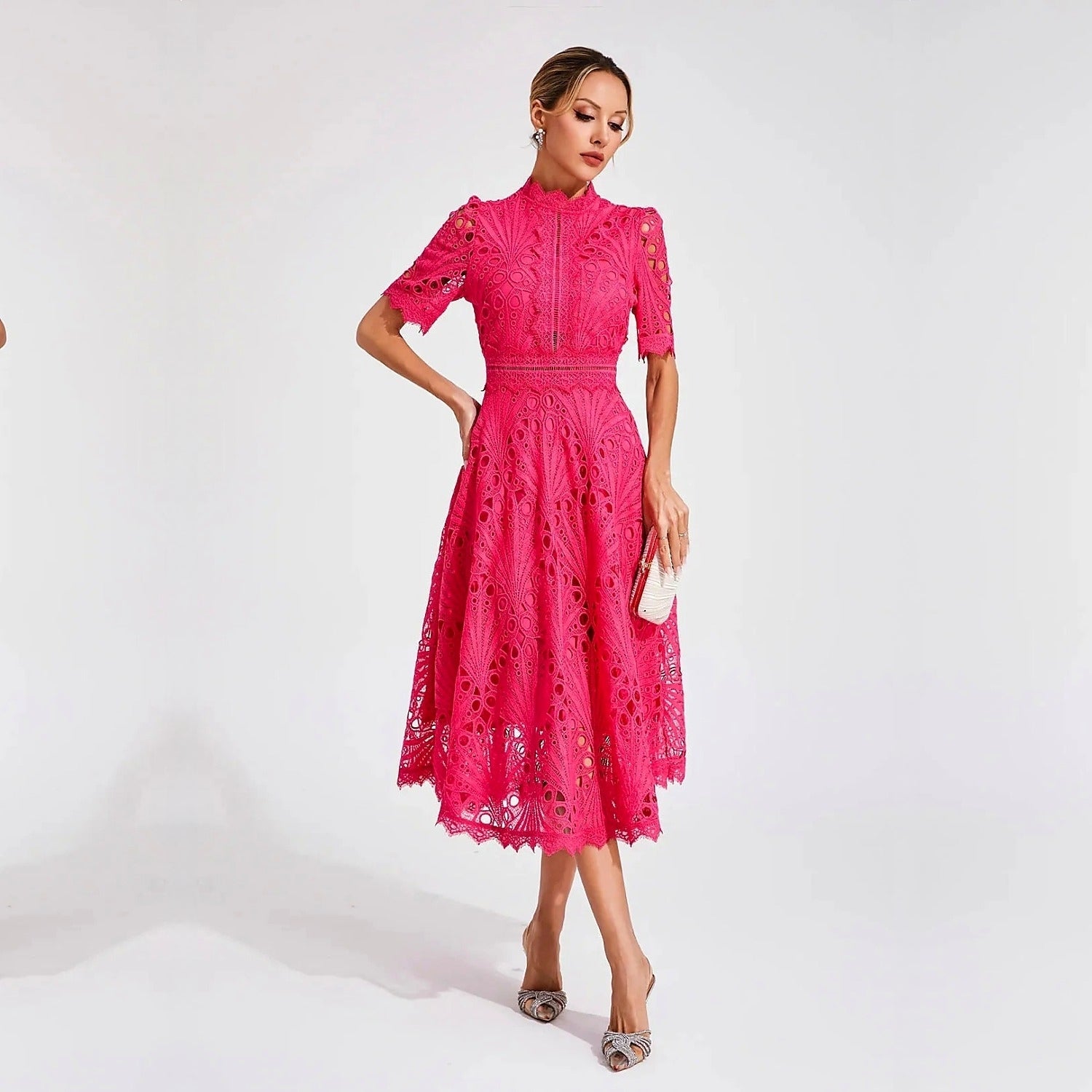 Carmen - Elegantes Midikleid
