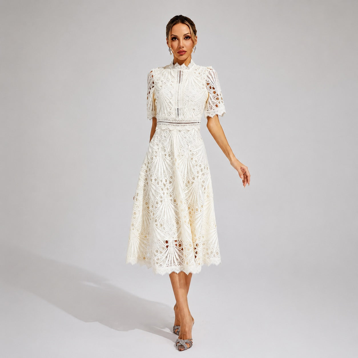 Carmen - Elegantes Midikleid