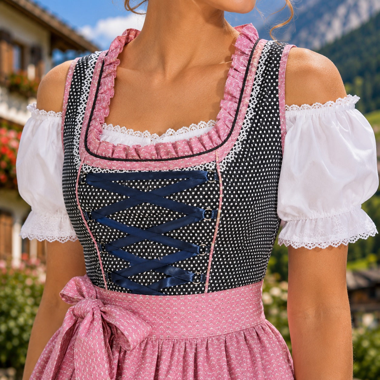 Abbie - Luftiges, traditionelles Oktoberfest-Kleid