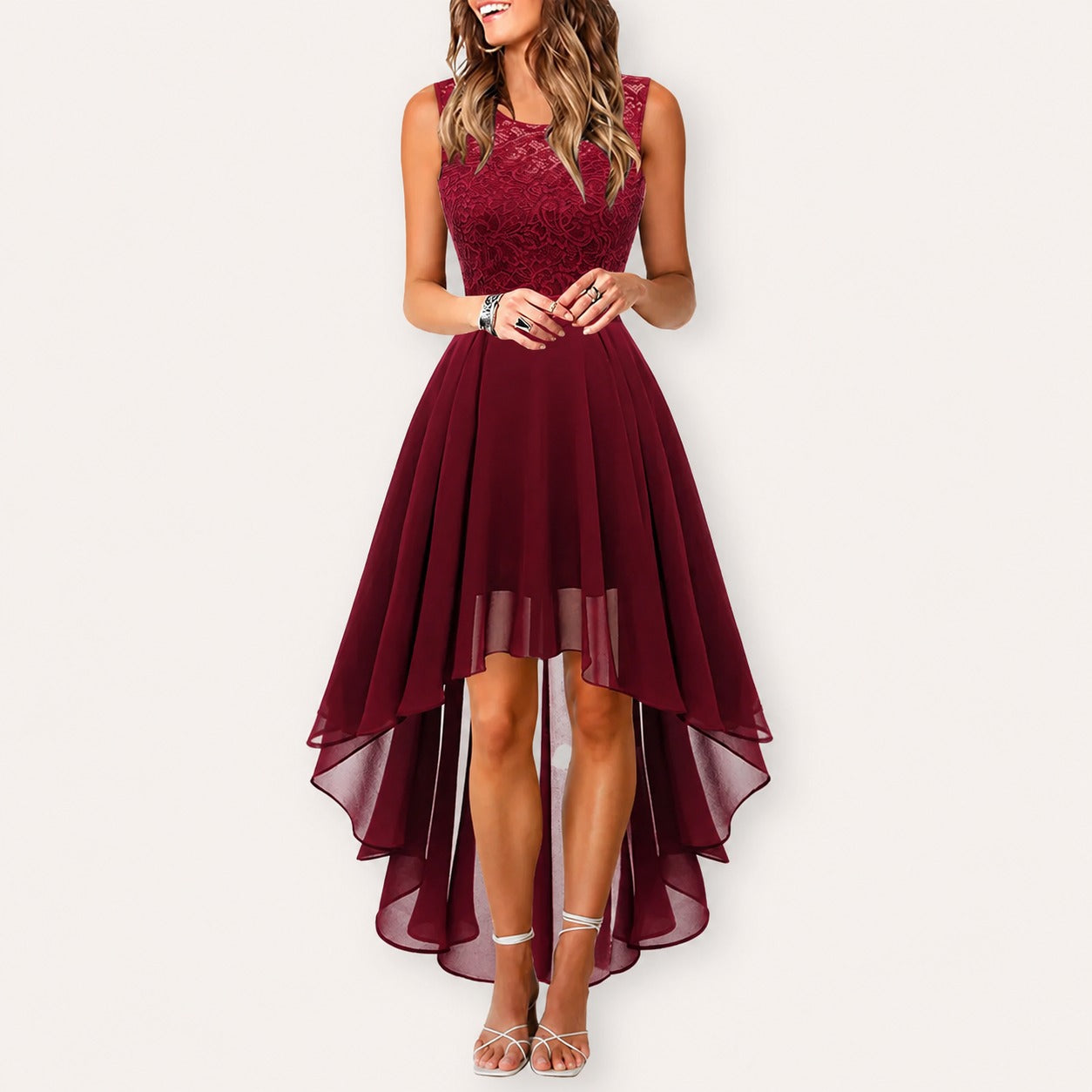 Airish - Beeindruckendes asymmetrisches Kleid