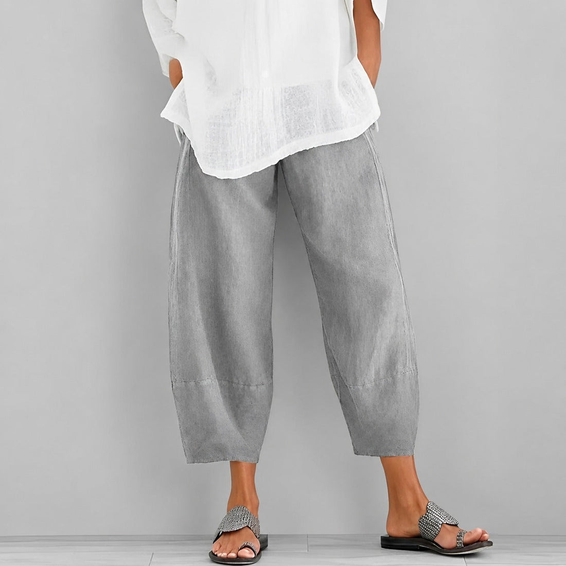 Alethea - Bequeme, weit geschnittene Sommerhose