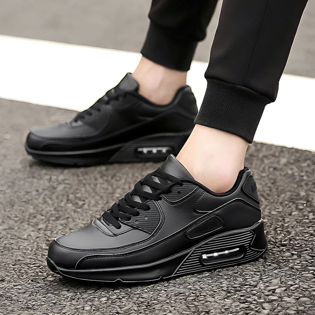 Anton - Stilvolle gepolsterte Sneakers