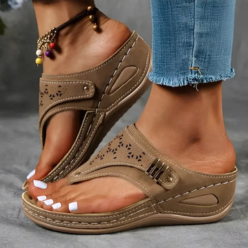 Marcel - Stilvolle Keilsandalen